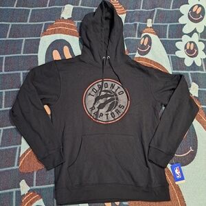 🌈NBA TORONTO RAPTORS PULLOVER HOODIE (NEW)-L